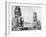 The Colossi of Memnon, Luxor (Thebe), Egypt, C1922-null-Framed Giclee Print