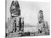 The Colossi of Memnon, Luxor (Thebe), Egypt, C1922-null-Stretched Canvas