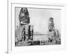 The Colossi of Memnon, Luxor (Thebe), Egypt, C1922-null-Framed Giclee Print