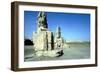 The Colossi of Memnon, Luxor West Bank, Egypt, C1400 Bc-CM Dixon-Framed Photographic Print