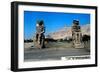 The Colossi of Memnon, Near the Valley of the Kings, Egypt, 14th Century Bc-null-Framed Photographic Print