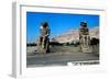 The Colossi of Memnon, Near the Valley of the Kings, Egypt, 14th Century Bc-null-Framed Photographic Print