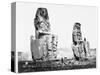 The Colossi of Memnon, Thebes, Egypt, 1860-Francis Frith-Stretched Canvas