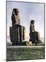 The Colossi of Memnon, Thebes, Egypt, 1933-1934-Donald Mcleish-Mounted Giclee Print