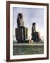 The Colossi of Memnon, Thebes, Egypt, 1933-1934-Donald Mcleish-Framed Giclee Print