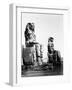 The Colossi of Memnon, Thebes, Nubia, Egypt, 1878-Felix Bonfils-Framed Giclee Print