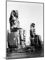 The Colossi of Memnon, Thebes, Nubia, Egypt, 1878-Felix Bonfils-Mounted Giclee Print