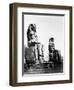 The Colossi of Memnon, Thebes, Nubia, Egypt, 1878-Felix Bonfils-Framed Giclee Print