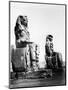 The Colossi of Memnon, Thebes, Nubia, Egypt, 1878-Felix Bonfils-Mounted Giclee Print