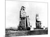 The Colossi of Memnon, Thebes, Nubia, Egypt, 1887-Henri Bechard-Mounted Giclee Print