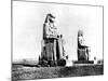 The Colossi of Memnon, Thebes, Nubia, Egypt, 1887-Henri Bechard-Mounted Giclee Print