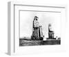 The Colossi of Memnon, Thebes, Nubia, Egypt, 1887-Henri Bechard-Framed Giclee Print