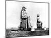 The Colossi of Memnon, Thebes, Nubia, Egypt, 1887-Henri Bechard-Mounted Giclee Print