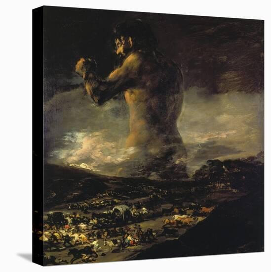 The Colossus, 1808/1812-Francisco de Goya-Stretched Canvas