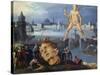 The Colossus at Rhodes-Louis De Caulery-Stretched Canvas