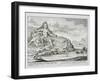 The Colossus of Mount Athos, Macedonia, by Dinocrates, the Architect of Alexander the Great-Johann Bernhard Fischer Von Erlach-Framed Giclee Print