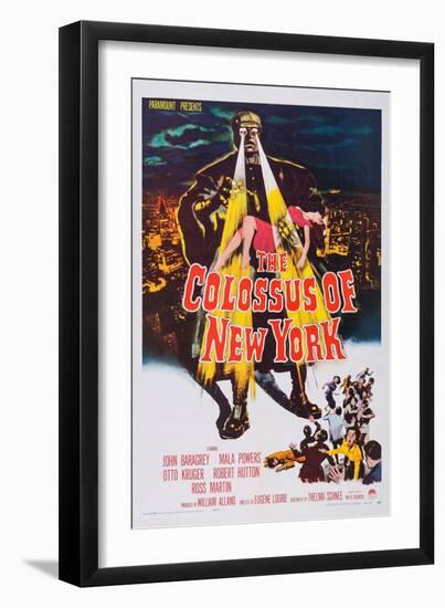 The Colossus of New York-null-Framed Art Print