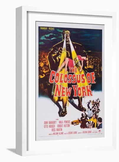 The Colossus of New York-null-Framed Art Print