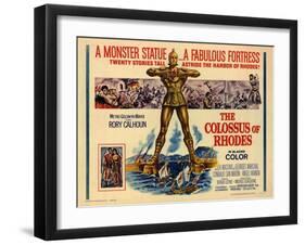 The Colossus of Rhodes, 1961-null-Framed Art Print