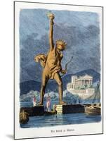 The Colossus of Rhodes, from a Series of the "Seven Wonders of the Ancient World"-Ferdinand Knab-Mounted Giclee Print