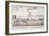 The Colossus of Rhodes, from, Entwurf Einer Historischen Architektur, 1721-Johann Bernhard Fischer Von Erlach-Framed Giclee Print