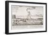 The Colossus of Rhodes, from, Entwurf Einer Historischen Architektur, 1721-Johann Bernhard Fischer Von Erlach-Framed Giclee Print