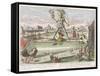 The Colossus of Rhodes, Second Wonder of the World-Georg Balthasar Probst-Framed Stretched Canvas