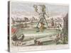 The Colossus of Rhodes, Second Wonder of the World-Georg Balthasar Probst-Stretched Canvas