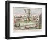 The Colossus of Rhodes, Second Wonder of the World-Georg Balthasar Probst-Framed Giclee Print