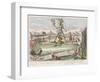 The Colossus of Rhodes, Second Wonder of the World-Georg Balthasar Probst-Framed Giclee Print