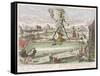 The Colossus of Rhodes, Second Wonder of the World-Georg Balthasar Probst-Framed Stretched Canvas