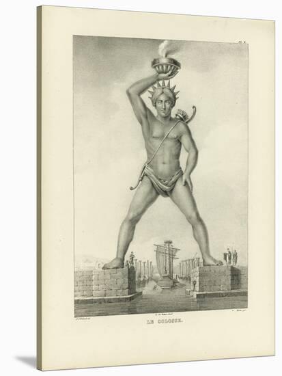 The Colossus of Rhodes-Petrus Josephus Witdoeck-Stretched Canvas
