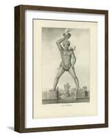 The Colossus of Rhodes-Petrus Josephus Witdoeck-Framed Giclee Print