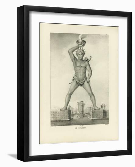 The Colossus of Rhodes-Petrus Josephus Witdoeck-Framed Giclee Print