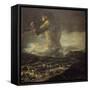 The Colossus-Francisco de Goya-Framed Stretched Canvas