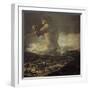 The Colossus-Francisco de Goya-Framed Art Print