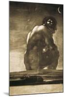 The Colossus-Francisco de Goya-Mounted Art Print