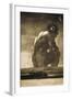 The Colossus-Francisco de Goya-Framed Art Print