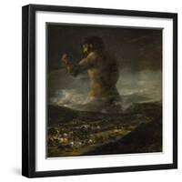 The Colossus-Francisco de Goya-Framed Premium Giclee Print