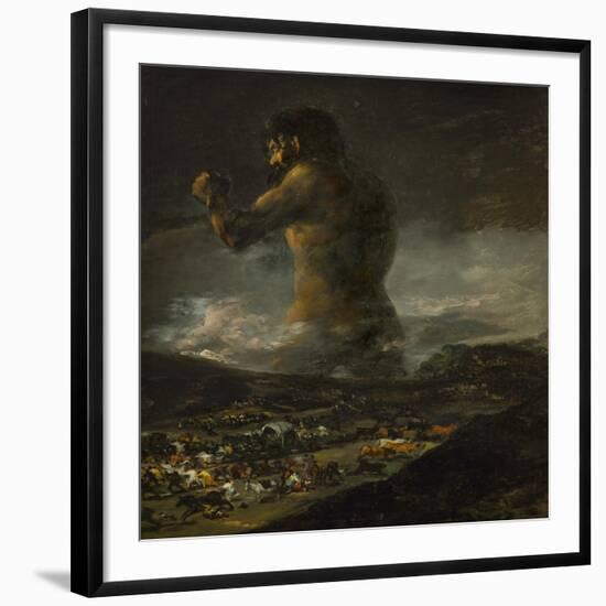 The Colossus-Francisco de Goya-Framed Giclee Print