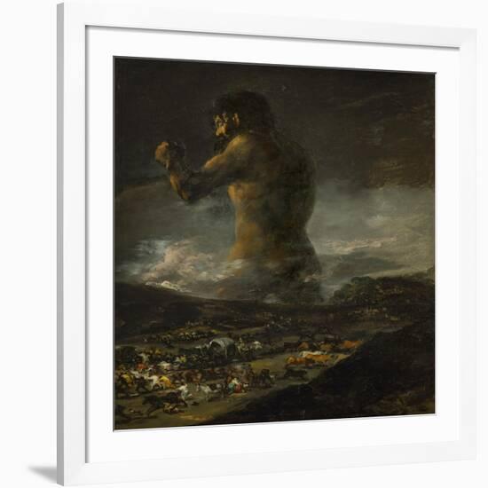 The Colossus-Francisco de Goya-Framed Giclee Print