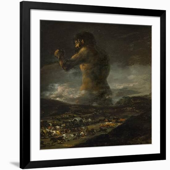 The Colossus-Francisco de Goya-Framed Giclee Print