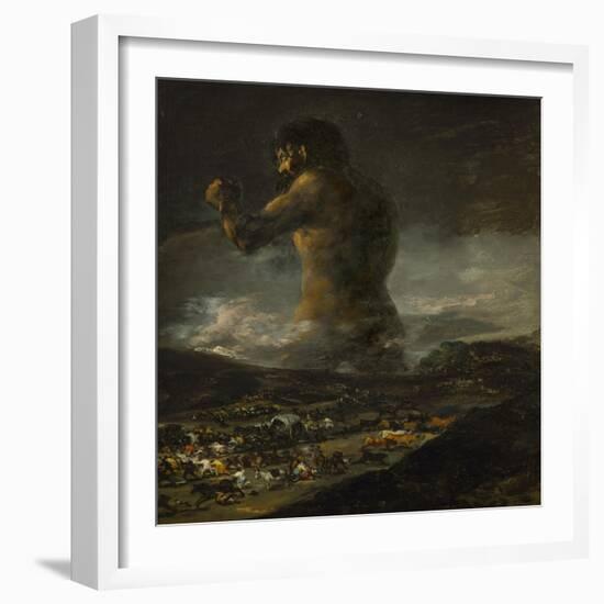 The Colossus-Francisco de Goya-Framed Giclee Print