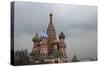 The Coloured Domes of St Basils Cathedral, Moscow, Russia-Richard Bryant-Stretched Canvas