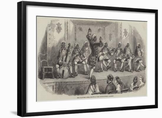 The Coloured Opera Troupe at the Oxford-Street Gallery-null-Framed Giclee Print