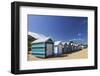 The Colourful Brighton Bathing Boxes Located on Middle Brighton Beach, Brighton, Melbourne-Cahir Davitt-Framed Photographic Print