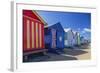 The Colourful Brighton Bathing Boxes Located on Middle Brighton Beach, Brighton, Melbourne-Cahir Davitt-Framed Photographic Print