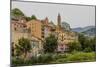 The colourful buildings in Ventimiglia, Liguria, Italy-Chris Mouyiaris-Mounted Photographic Print