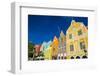 The Colourful Dutch Houses at Sint Annabaai, UNESCO Site, Curacao, ABC Island, Netherlands Antilles-Michael Runkel-Framed Photographic Print