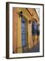 The colourful exterior of a house-Natalie Tepper-Framed Photo